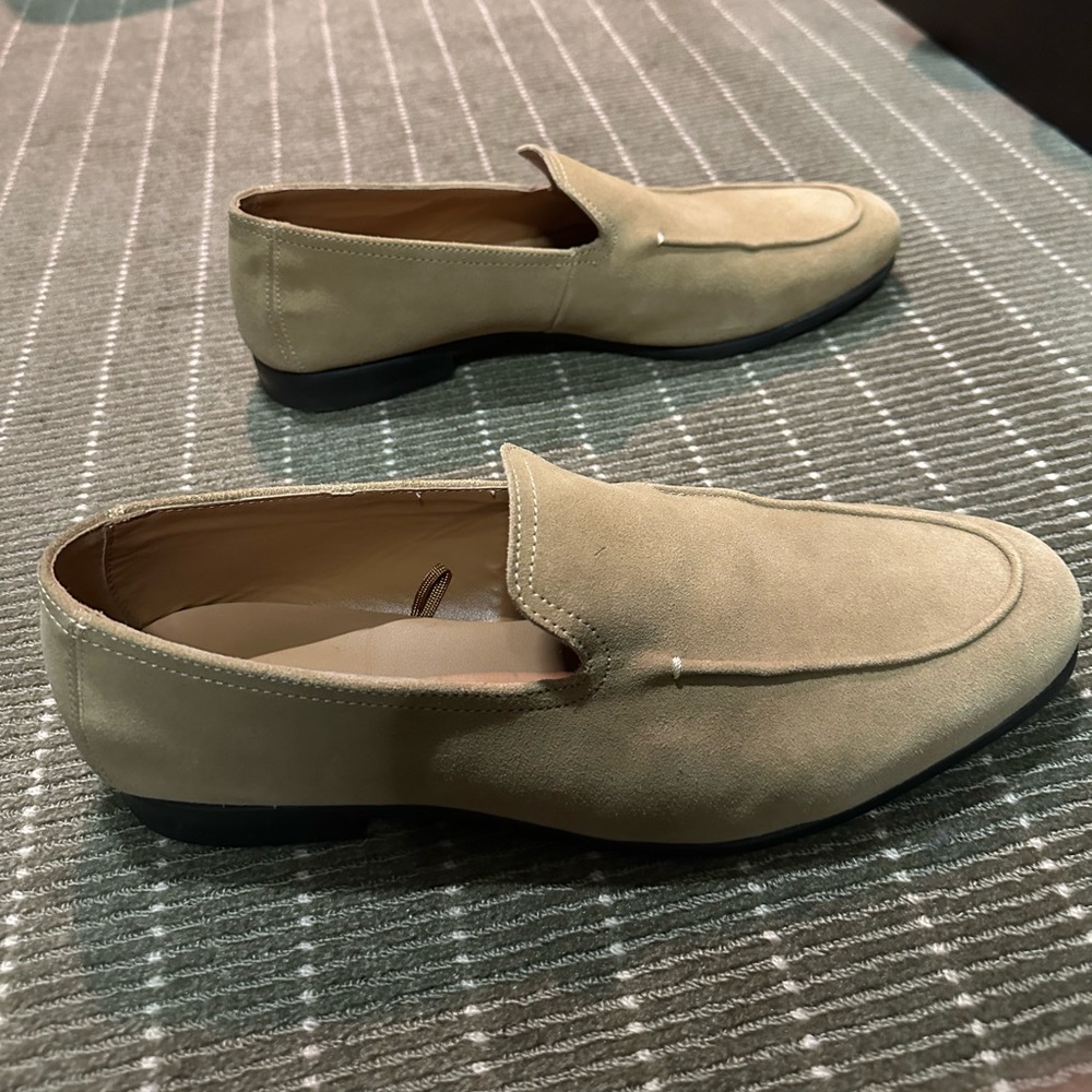 Zara Suede loafers